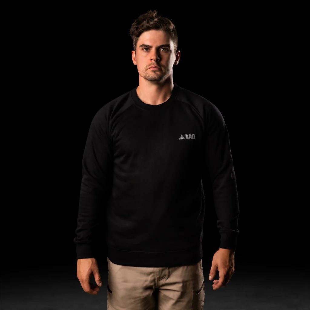 BAD TRADEMARK™ HEAVYWEIGHT FLEECE CREW SWEATER - Image 10