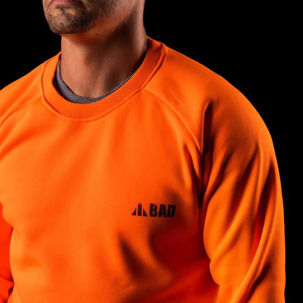 BAD TRADEMARK™ HEAVYWEIGHT FLEECE CREW SWEATER - Image 4