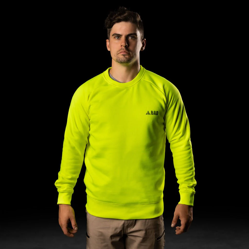 BAD TRADEMARK™ HEAVYWEIGHT FLEECE CREW SWEATER - Image 6