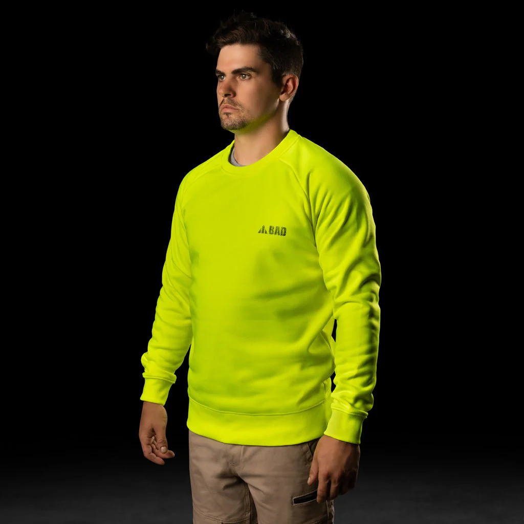 BAD TRADEMARK™ HEAVYWEIGHT FLEECE CREW SWEATER - Image 7
