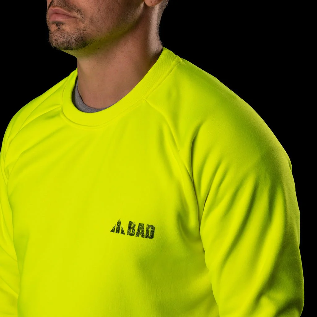 BAD TRADEMARK™ HEAVYWEIGHT FLEECE CREW SWEATER - Image 8