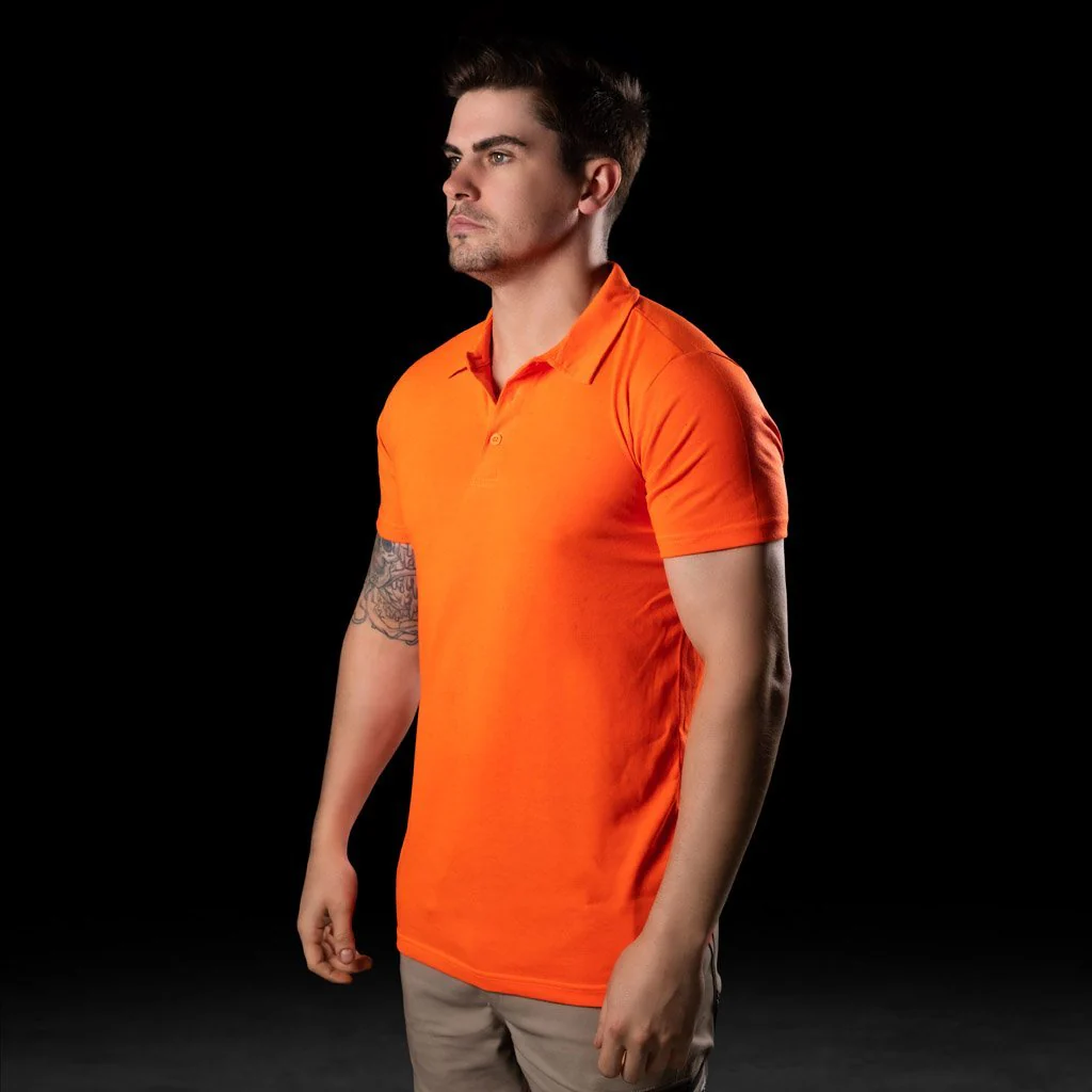 BAD® TRADEMARK HI-VIS POLO SHIRT - Image 2