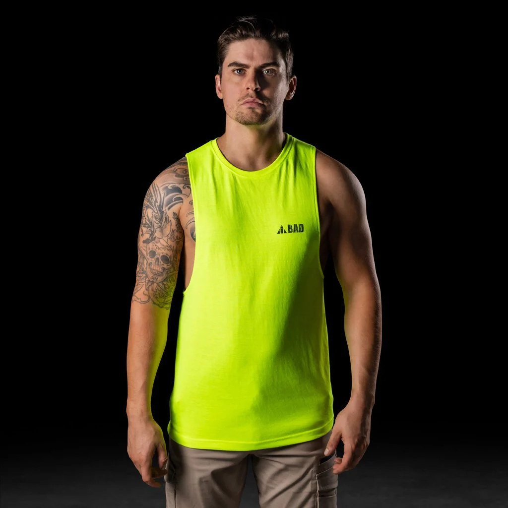 BAD® TRADEMARK HI-VIS SINGLET - Image 6