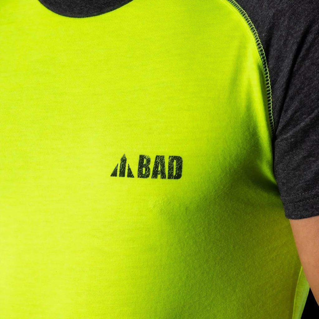 BAD® TRADEMARK RAGLAN HI-VIS S/S T-SHIRT - Image 5