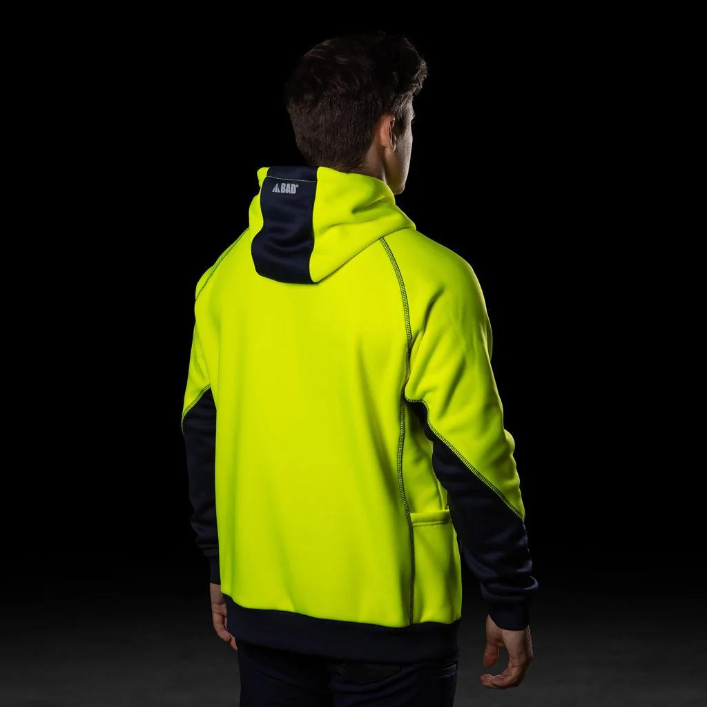 BAD WATERPROOF RAIN-DEFEND™ HI-VIS FLEECE HOODIE - Image 16