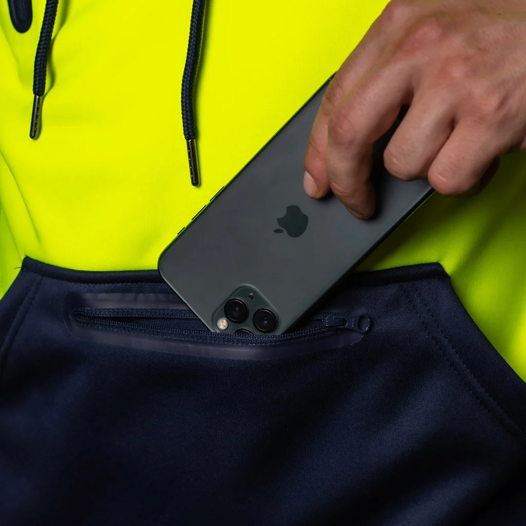 BAD WATERPROOF RAIN-DEFEND™ HI-VIS FLEECE HOODIE - Image 21