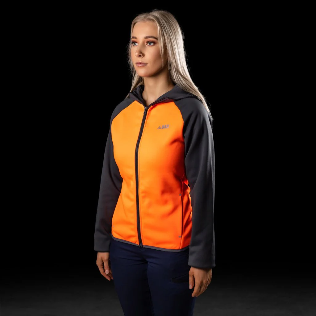 BAD WOMENS ENDURANCE™ HI-VIS FLEECE HOODIE - Image 10