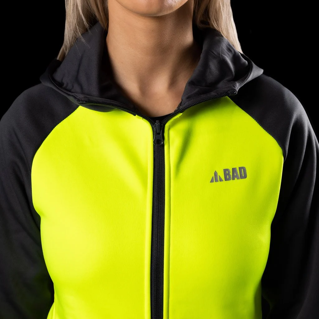 BAD WOMENS ENDURANCE™ HI-VIS FLEECE HOODIE - Image 16
