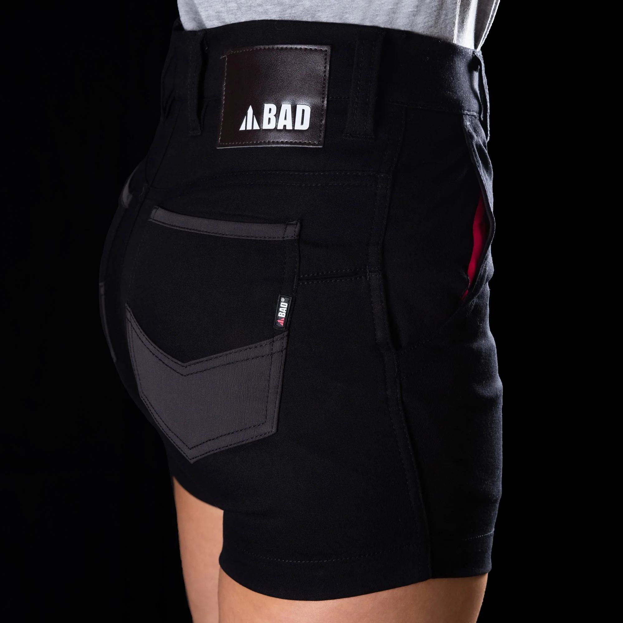 BAD WOMENS FLEX™ HYPERMOVE WORK SHORT SHORTS - Image 13
