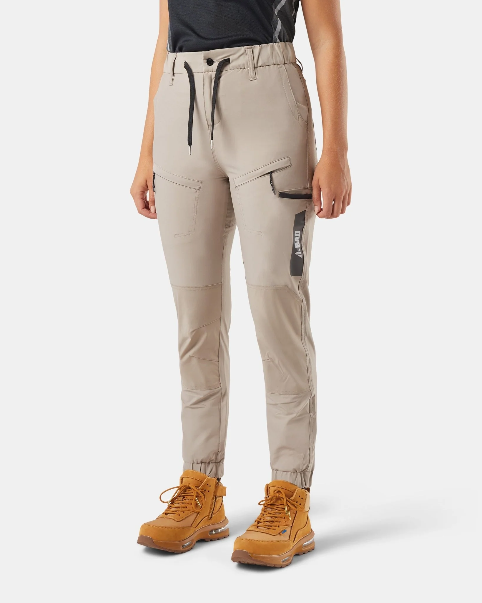 BAD WOMENS NEXT™ WATERPROOF ELASTIC WAIST CUFFED WORK PANTS - Image 17
