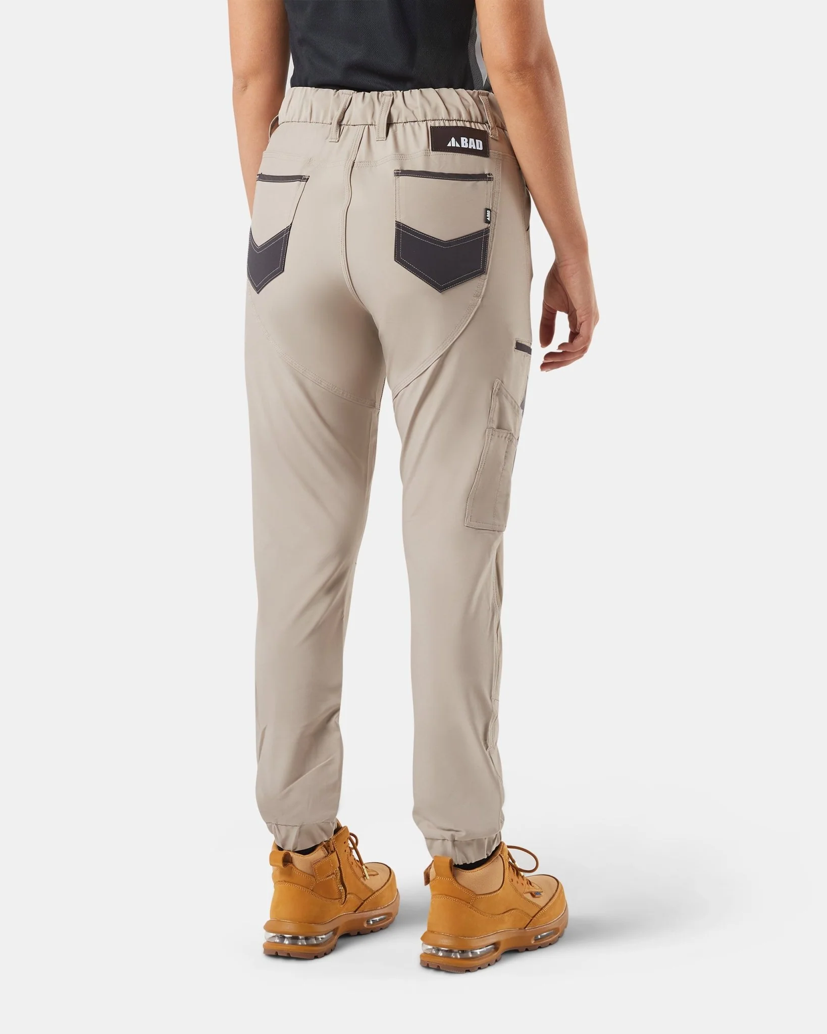BAD WOMENS NEXT™ WATERPROOF ELASTIC WAIST CUFFED WORK PANTS - Image 18