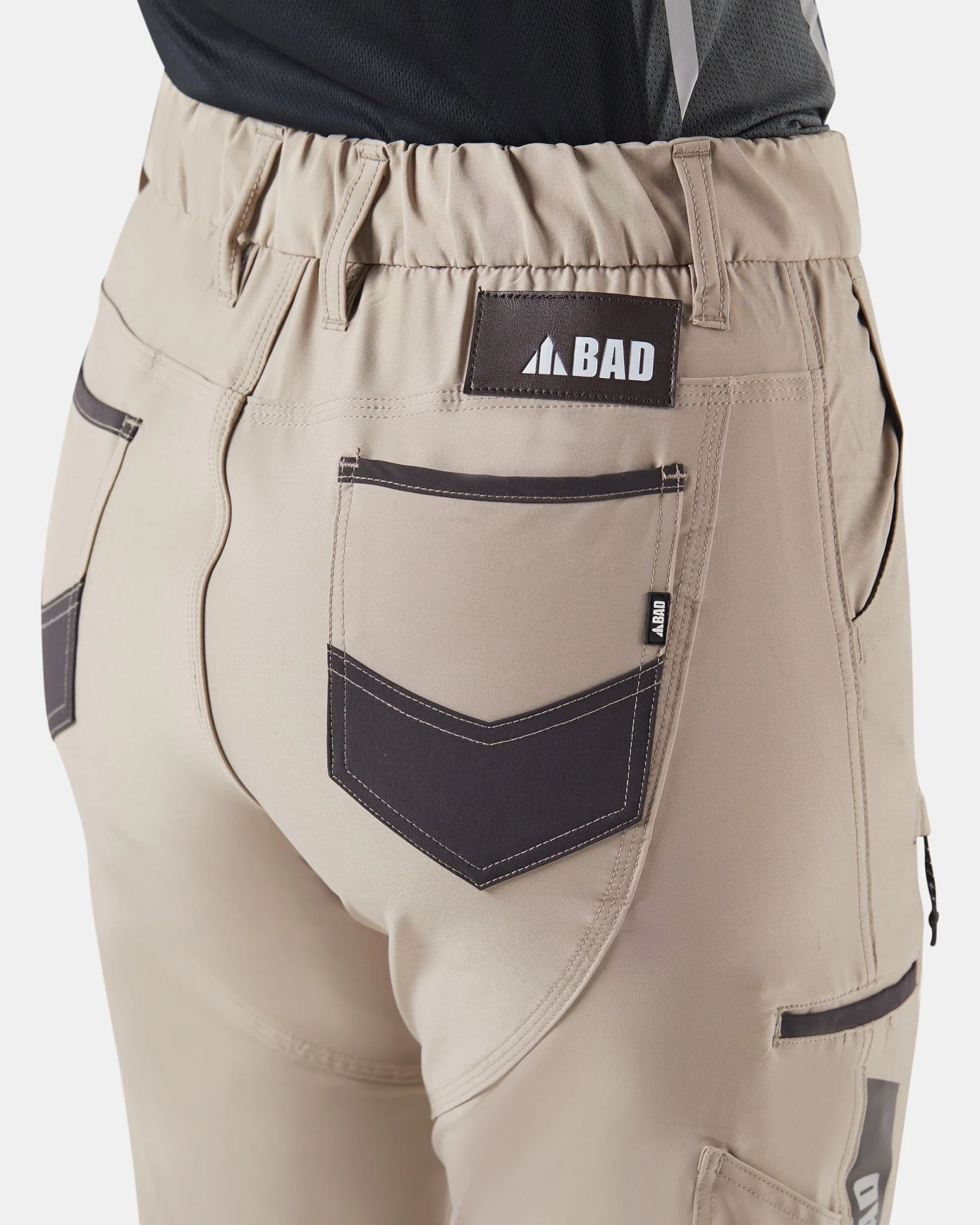 BAD WOMENS NEXT™ WATERPROOF ELASTIC WAIST CUFFED WORK PANTS - Image 19