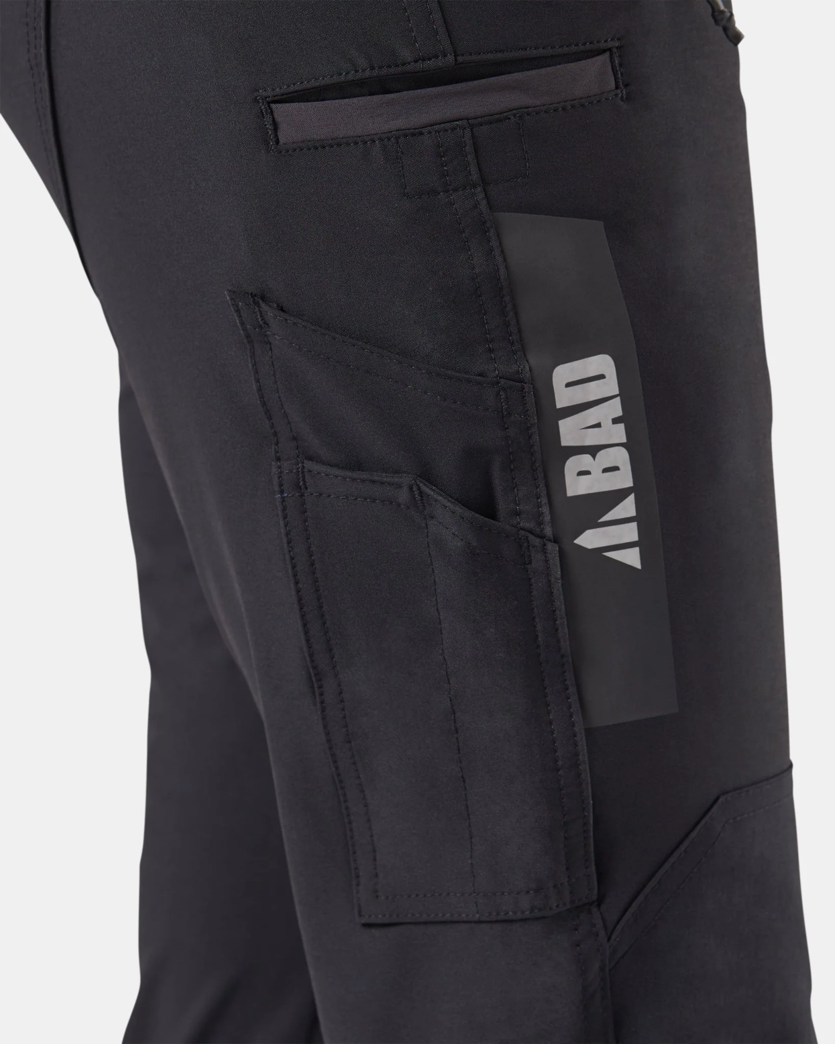 BAD WOMENS NEXT™ WATERPROOF ELASTIC WAIST CUFFED WORK PANTS - Image 4