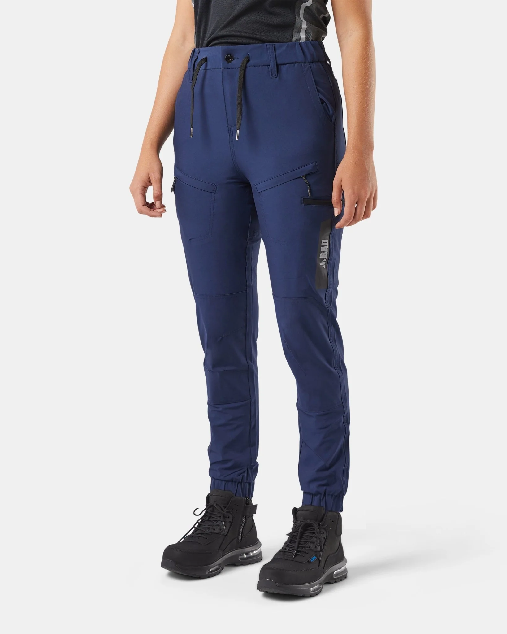 BAD WOMENS NEXT™ WATERPROOF ELASTIC WAIST CUFFED WORK PANTS - Image 9
