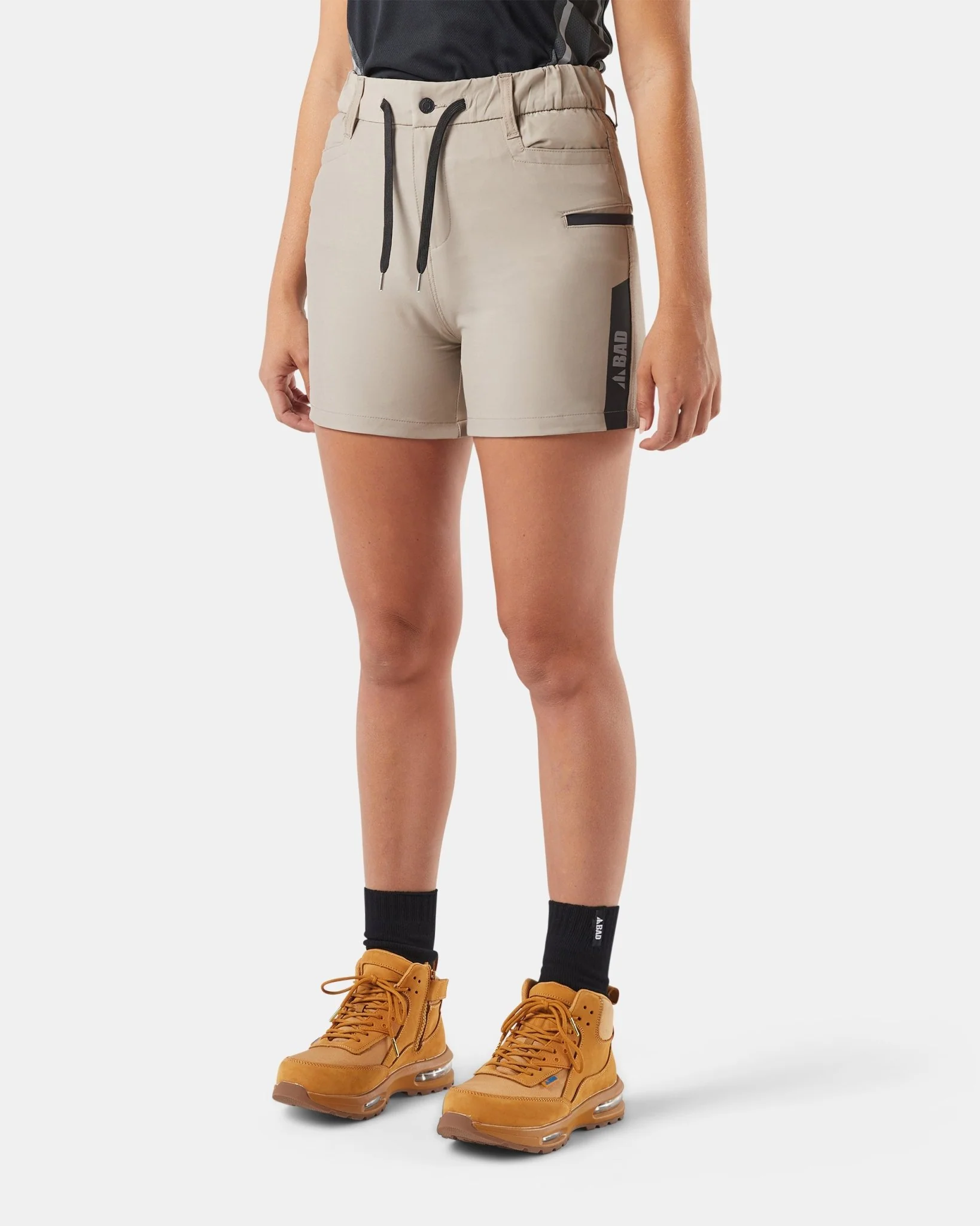 BAD WOMENS NEXT™ WATERPROOF ELASTIC WAIST SHORT SHORTS - Image 17