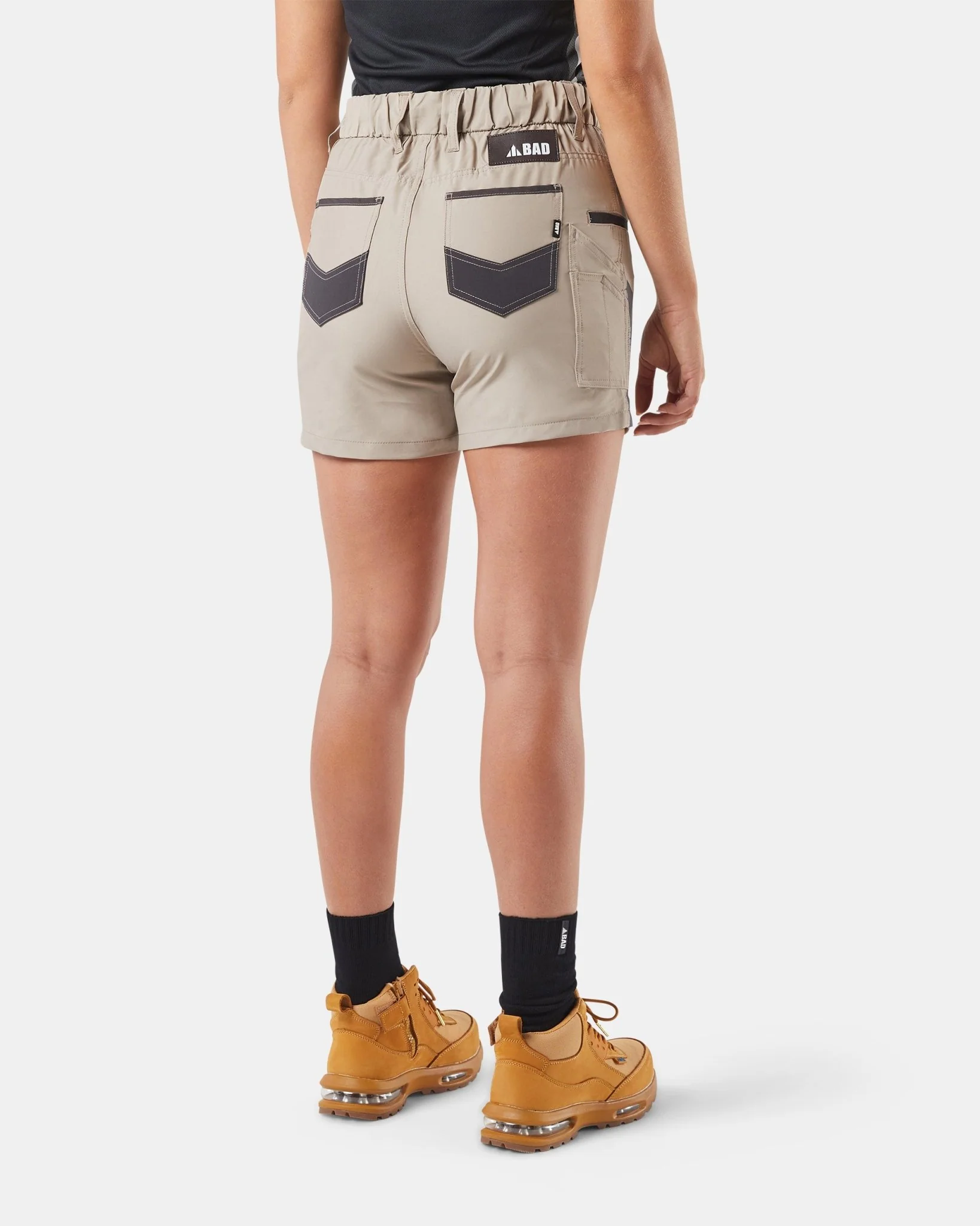 BAD WOMENS NEXT™ WATERPROOF ELASTIC WAIST SHORT SHORTS - Image 18