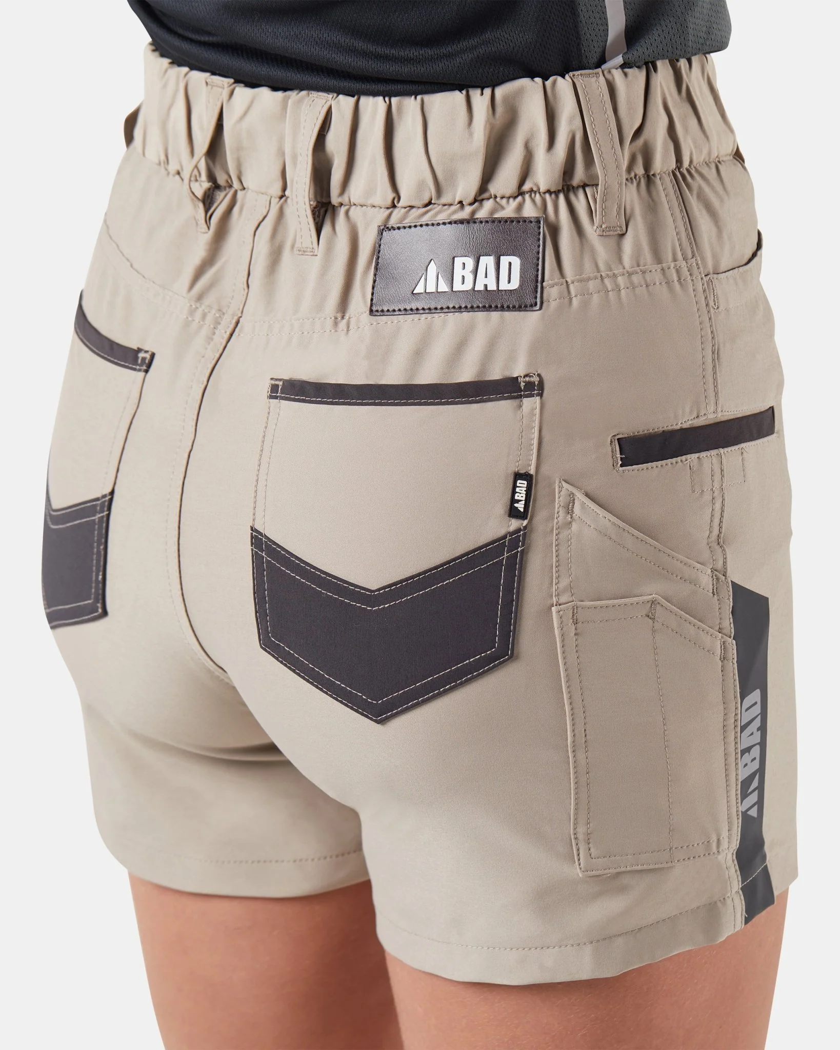 BAD WOMENS NEXT™ WATERPROOF ELASTIC WAIST SHORT SHORTS - Image 19