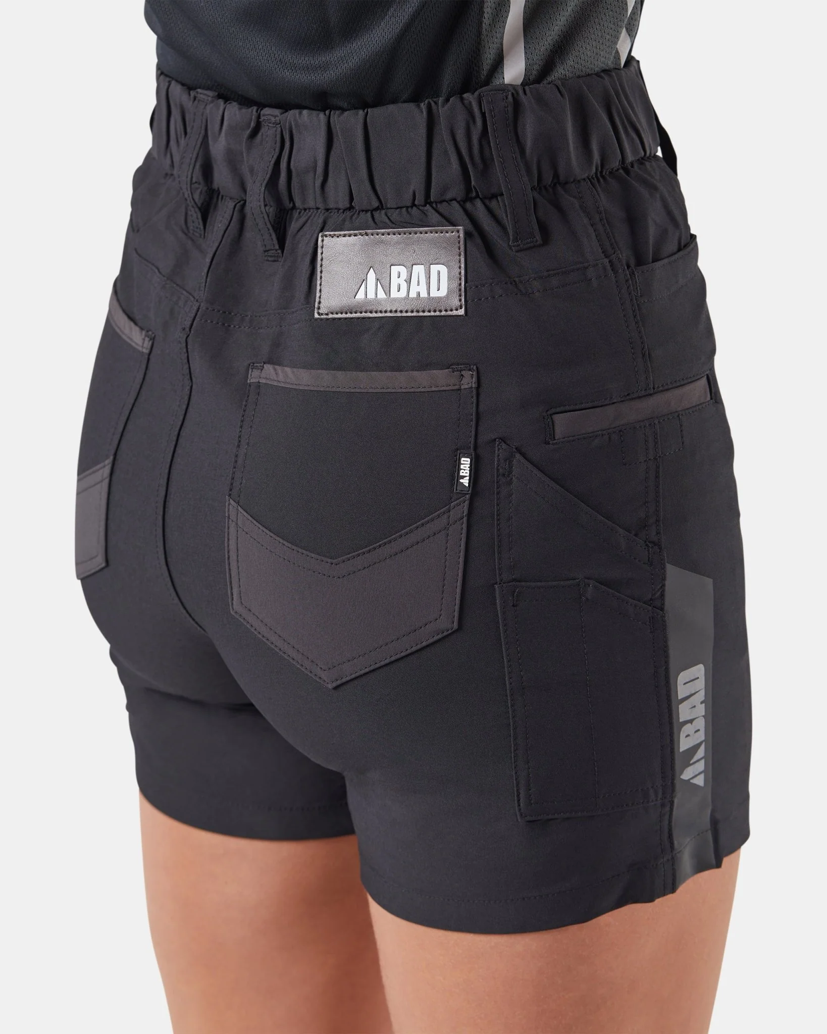 BAD WOMENS NEXT™ WATERPROOF ELASTIC WAIST SHORT SHORTS - Image 4
