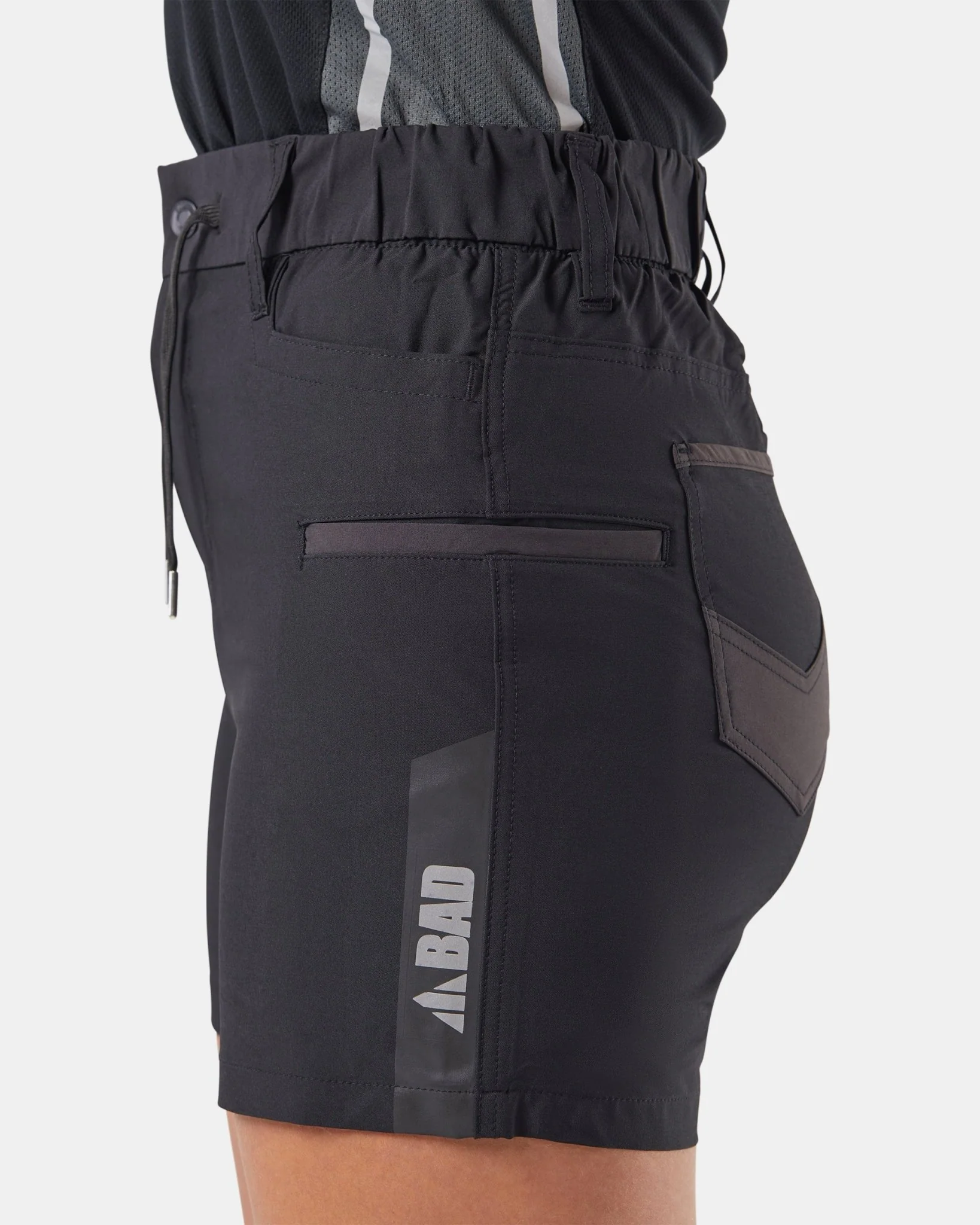 BAD WOMENS NEXT™ WATERPROOF ELASTIC WAIST SHORT SHORTS - Image 6