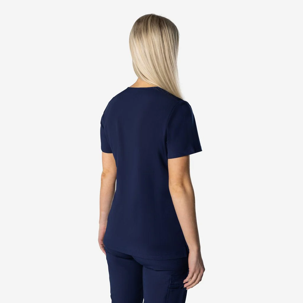 BAD WOMENS REVOLUTIONARY™ SCRUB TOP - Image 3