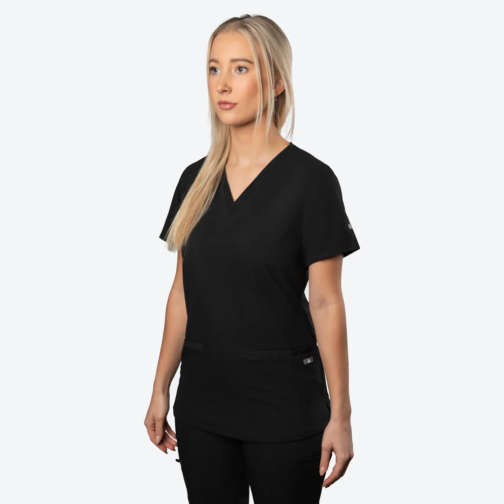 BAD WOMENS REVOLUTIONARY™ SCRUB TOP - Image 9
