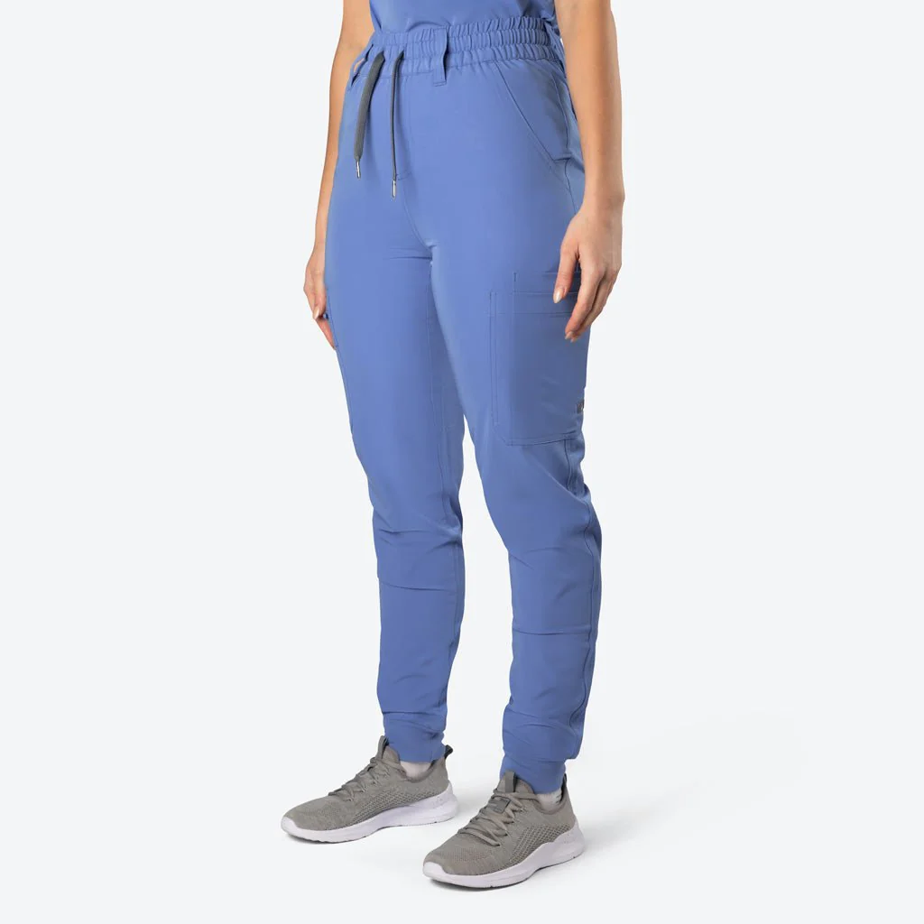 BAD WOMENS REVOLUTIONARY™ SLIM FIT JOGGER SCRUB PANTS - Image 15