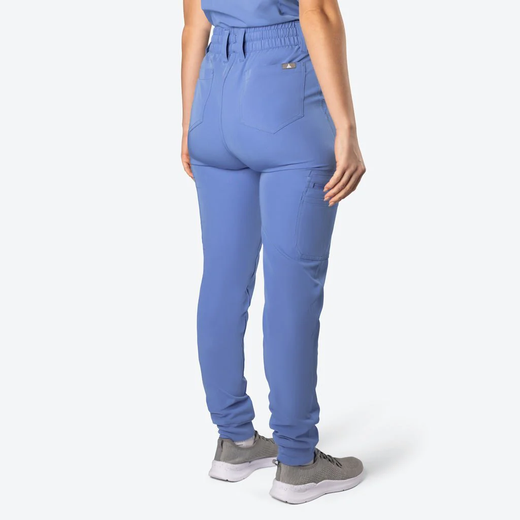 BAD WOMENS REVOLUTIONARY™ SLIM FIT JOGGER SCRUB PANTS - Image 16
