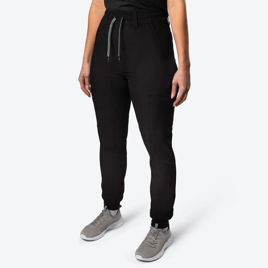 BAD WOMENS REVOLUTIONARY™ SLIM FIT JOGGER SCRUB PANTS - Image 8