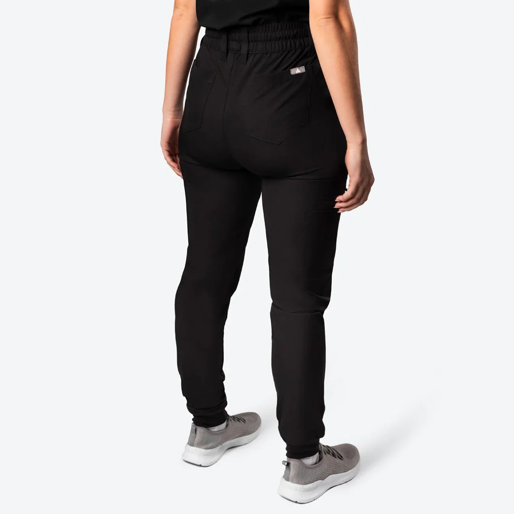 BAD WOMENS REVOLUTIONARY™ SLIM FIT JOGGER SCRUB PANTS - Image 9