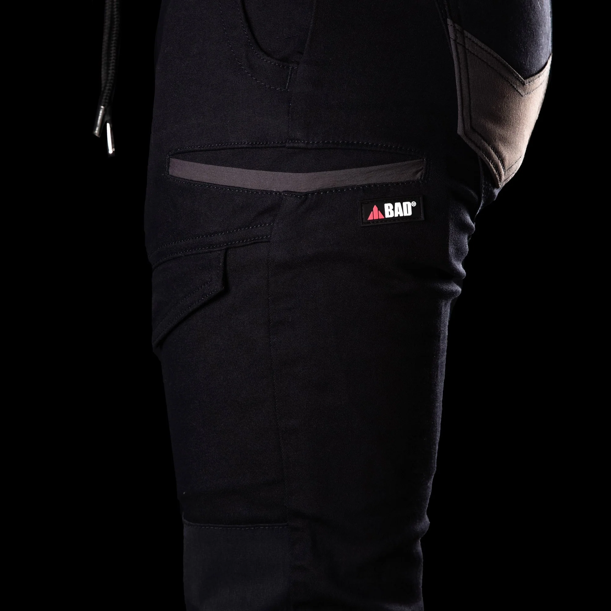 BAD WOMENS SAVIOUR™ CUFFED ELASTIC WAIST WORK PANTS - Image 11