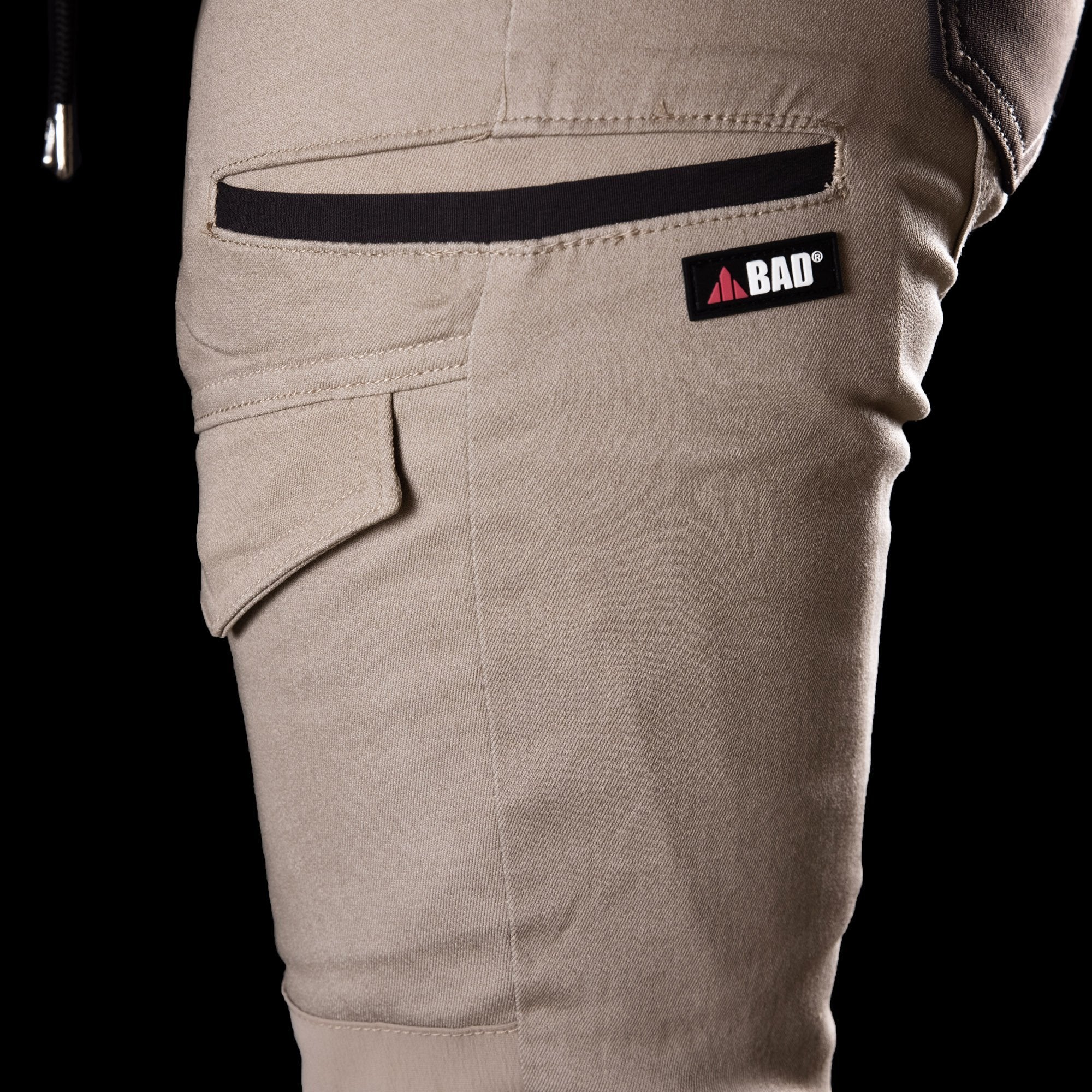 BAD WOMENS SAVIOUR™ CUFFED ELASTIC WAIST WORK PANTS - Image 4