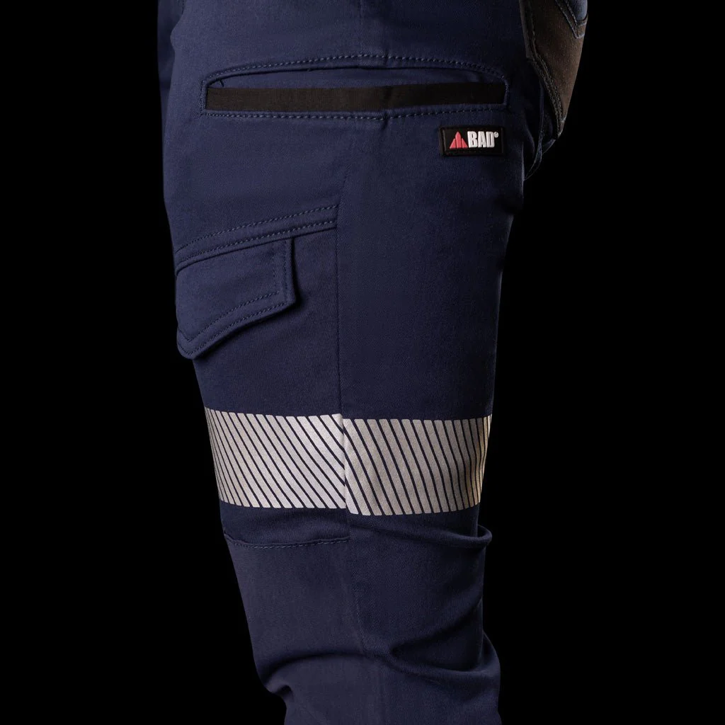 BAD WOMENS SAVIOUR™ CUFFED ELASTIC WAIST WORK PANTS WITH 3M TAPE - Image 6