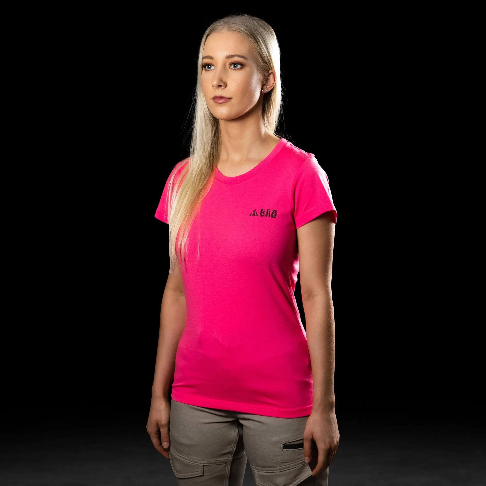 BAD® WOMENS TRADEMARK HI-VIS S/S T-SHIRT - Image 15