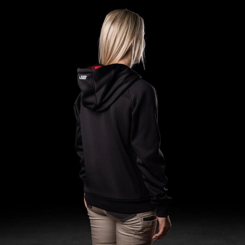 BAD WOMENS WATERPROOF RAIN-DEFEND™ HI-VIS FLEECE HOODIE - Image 19