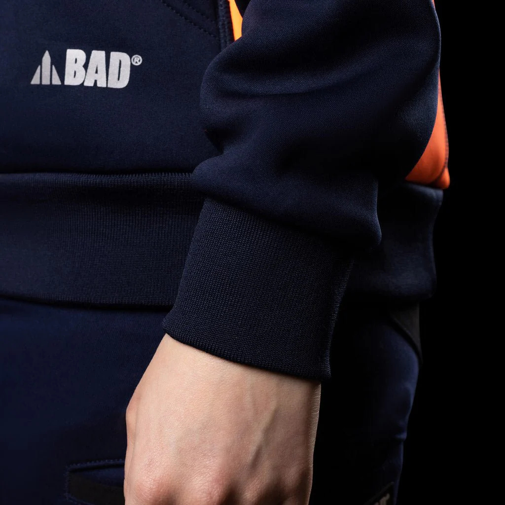 BAD WOMENS WATERPROOF RAIN-DEFEND™ HI-VIS FLEECE HOODIE - Image 9