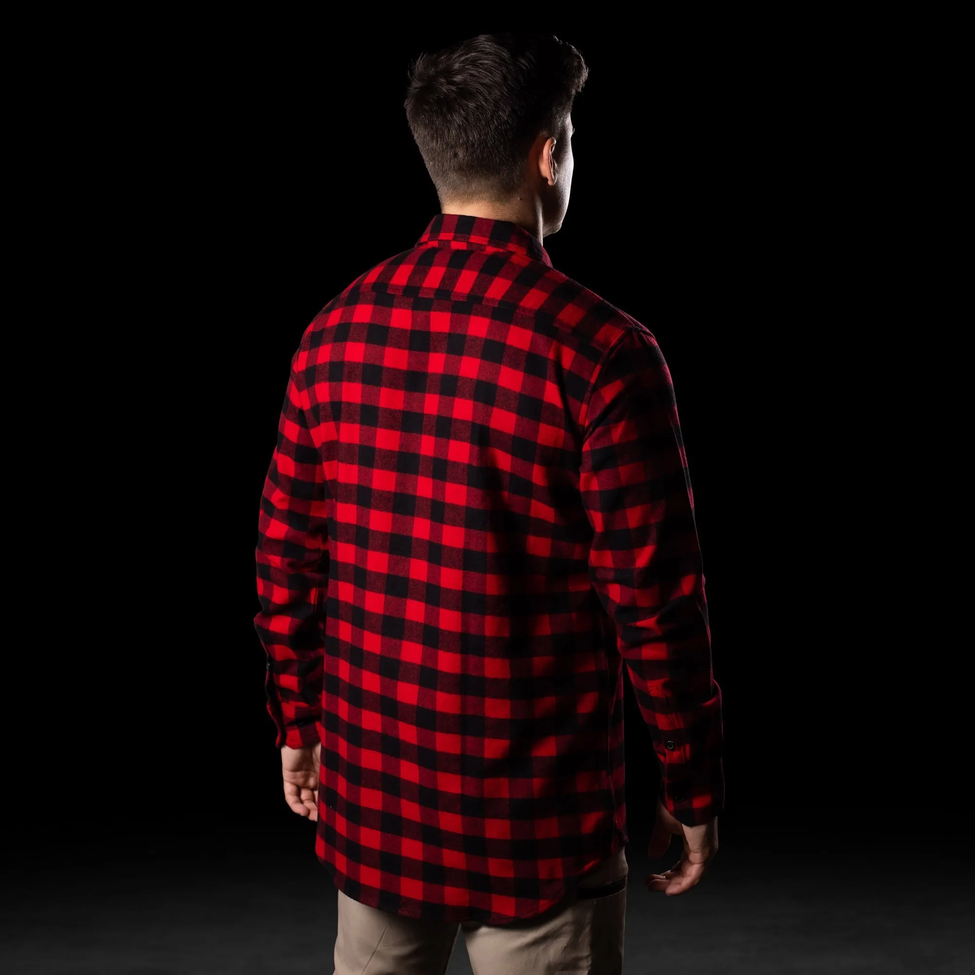BAD® FLANNELETTE CHECK L/S SHIRT - Image 3