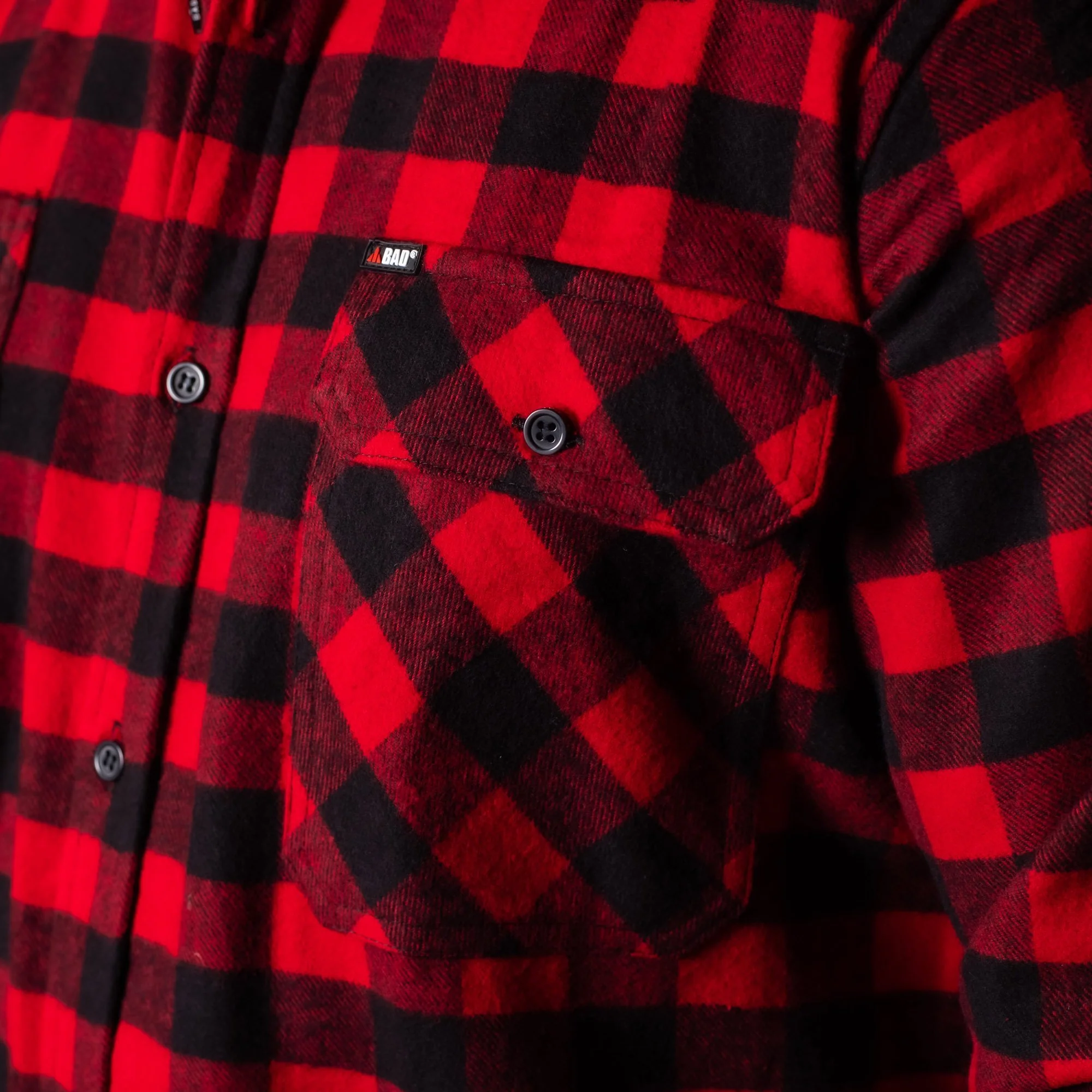 BAD® FLANNELETTE CHECK L/S SHIRT - Image 7