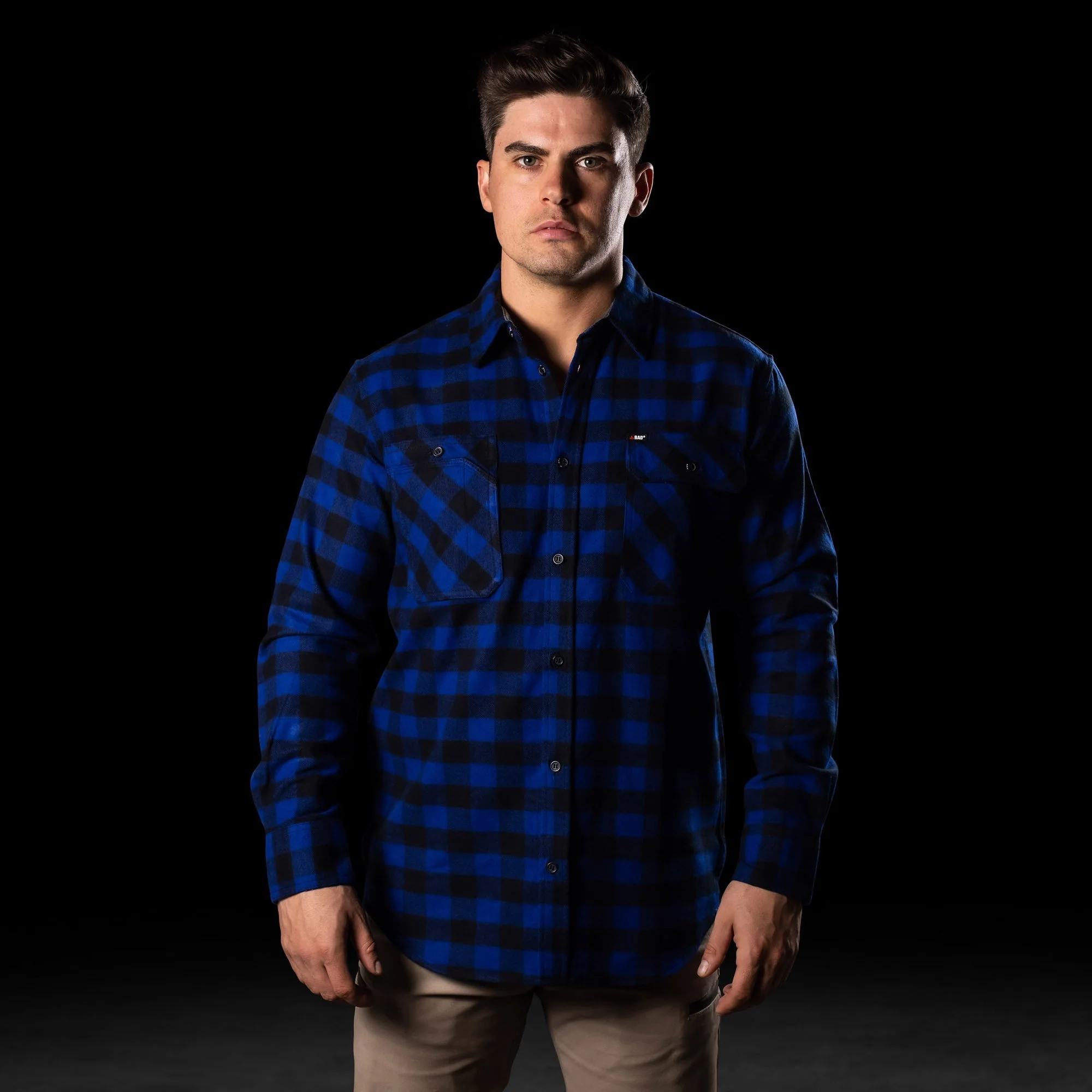 BAD® FLANNELETTE CHECK L/S SHIRT - Image 9
