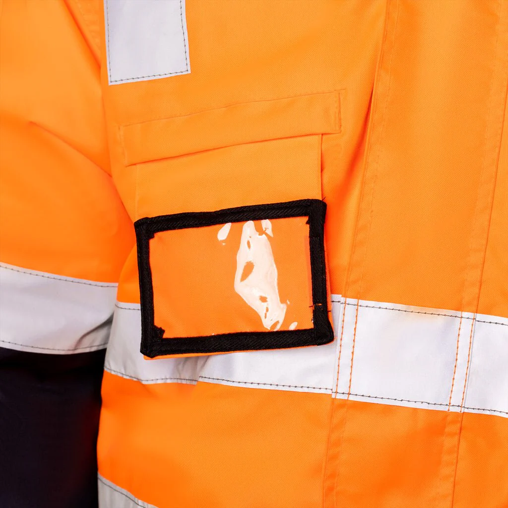 WATERPROOF HI-VIS PARKA JACKET WITH 3M  TAPE - Image 12