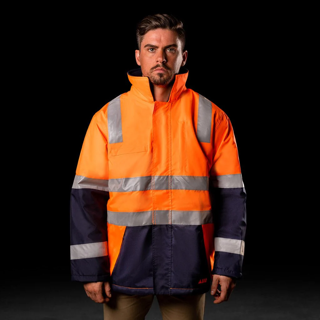 WATERPROOF HI-VIS PARKA JACKET WITH 3M  TAPE - Image 8