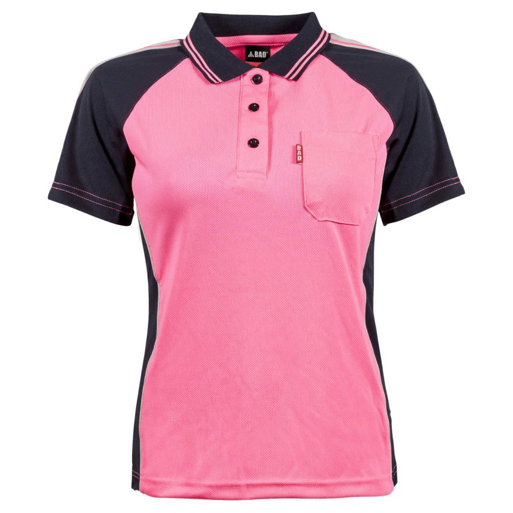 WOMEN'S HI-VIS S/S POLO SHIRT - Image 12