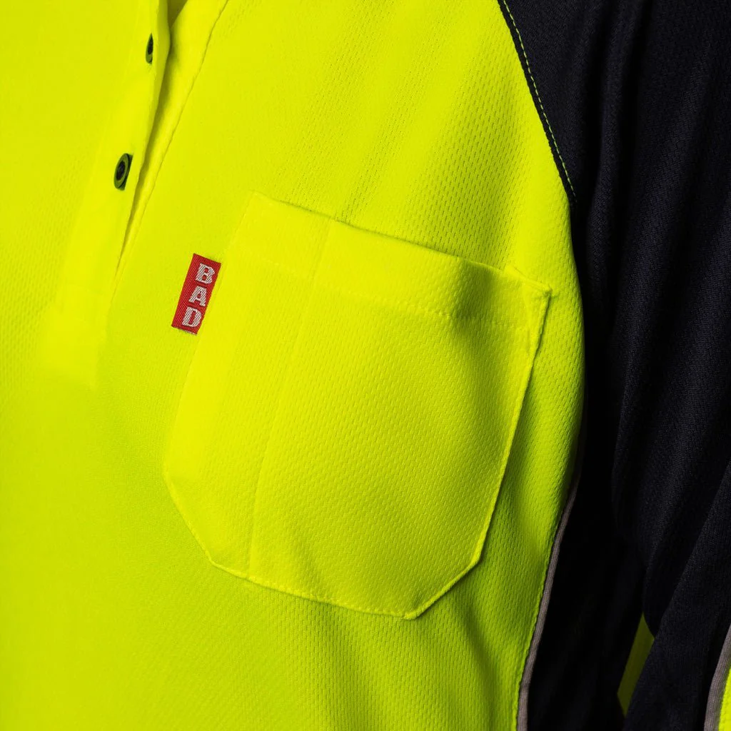 WOMEN'S HI-VIS S/S POLO SHIRT - Image 7