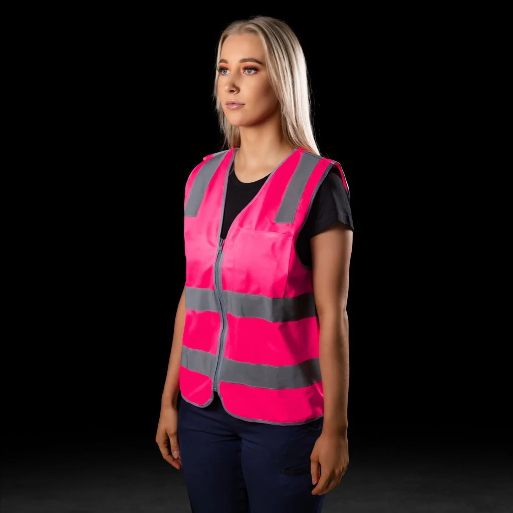 BAD® HI-VIS DAY/NIGHT ZIP SAFETY VEST - Image 10