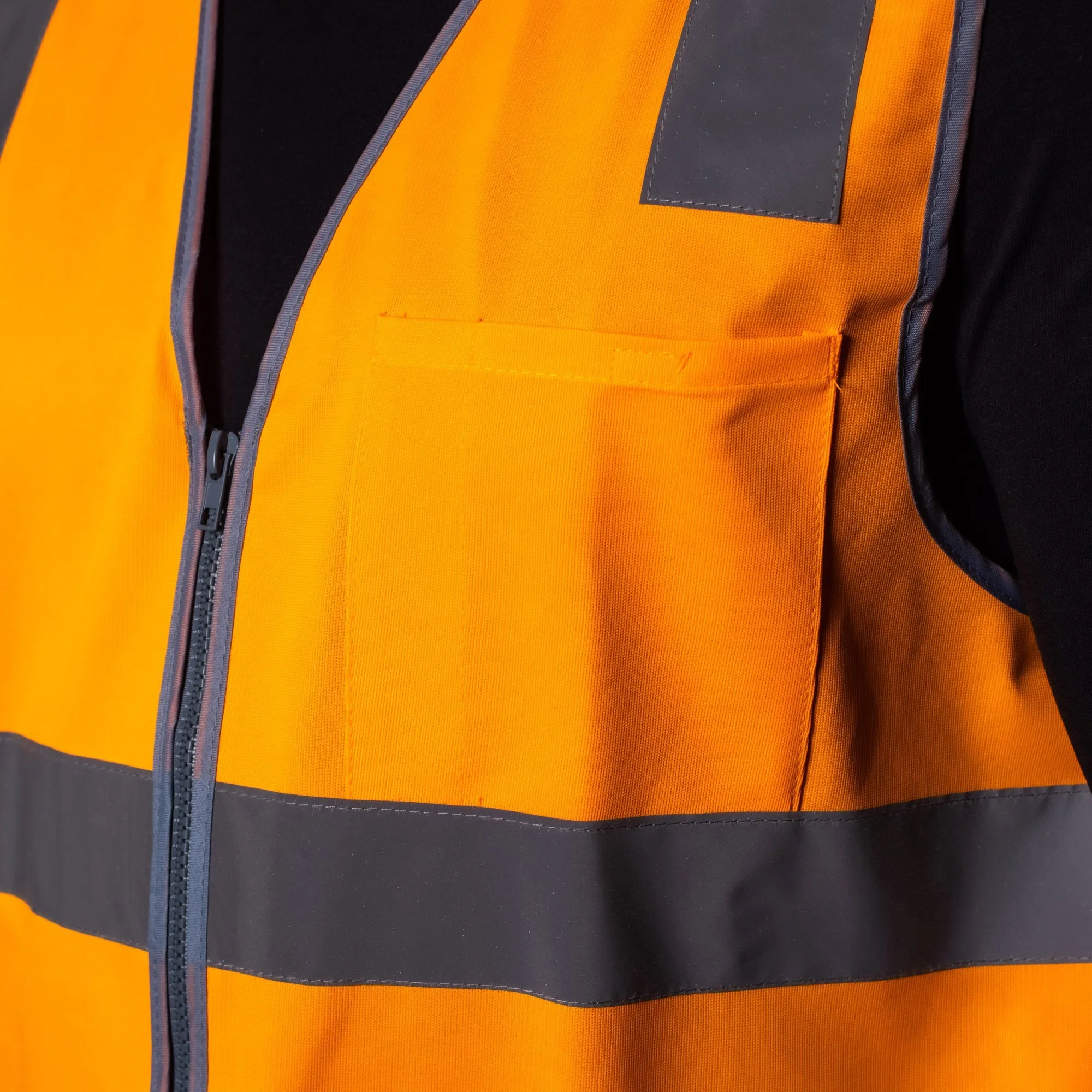 BAD® HI-VIS DAY/NIGHT ZIP SAFETY VEST - Image 8